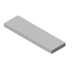 Šamotová deska spodní, zadní KV HEAT W 2G 59.50.01   